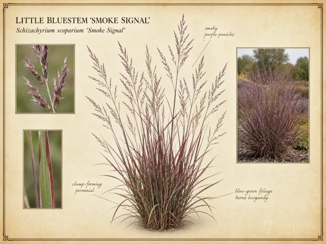 Little Bluestem 'Smoke Signal'