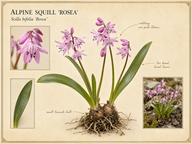 Alpine Squill 'Rosea'
