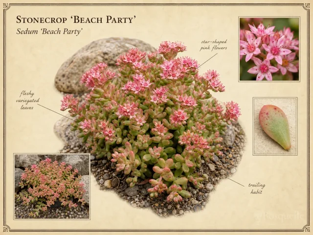 Stonecrop ‘Beach Party’ (Sedum ‘Beach Party’)