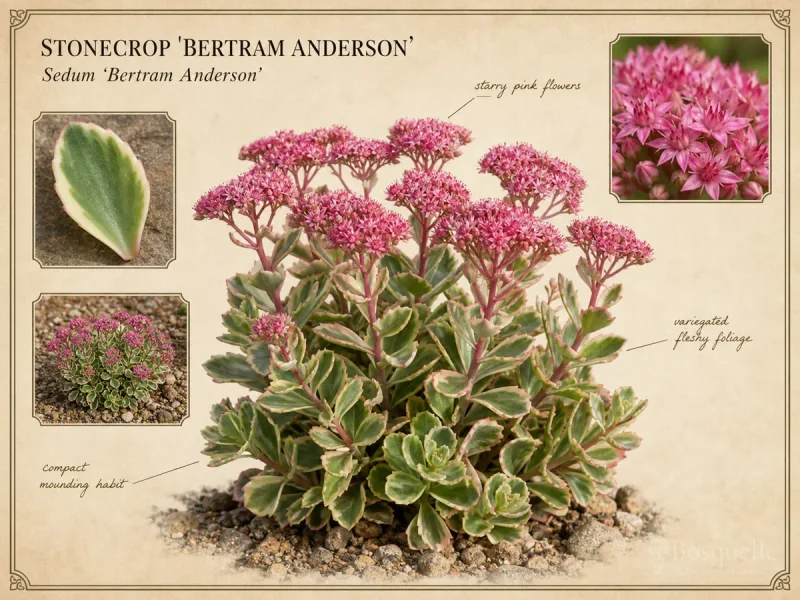 Stonecrop ‘Bertram Anderson’ (Sedum ‘Bertram Anderson’)