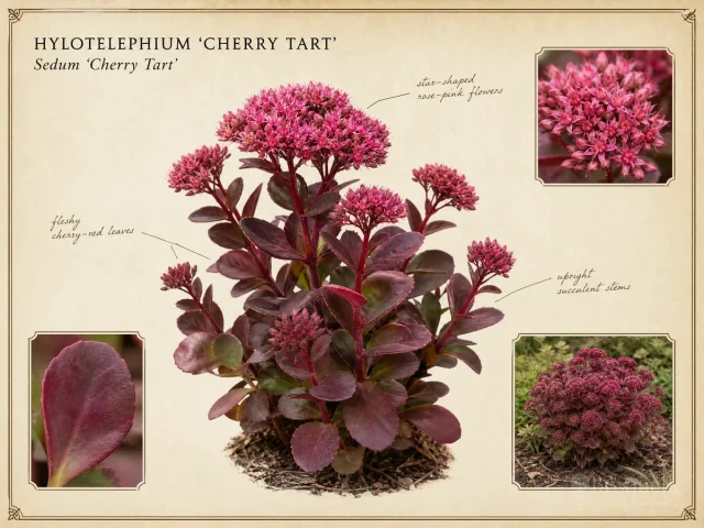Hylotelephium ‘Cherry Tart’ (Sedum ‘Cherry Tart’)