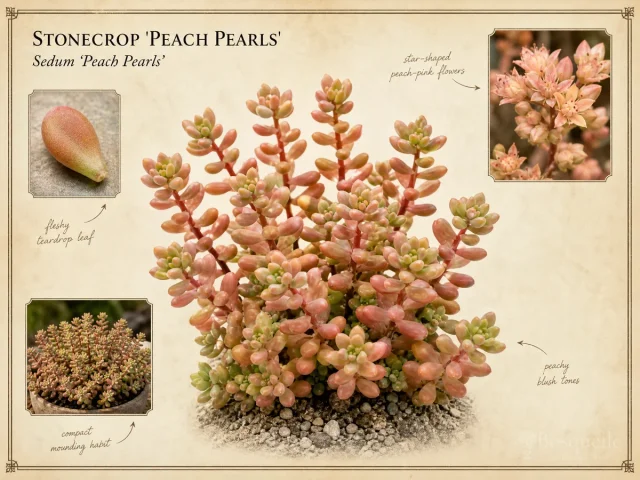 Stonecrop 'Peach Pearls'