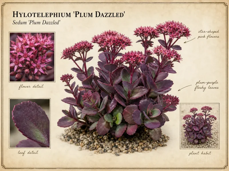 Hylotelephium 'Plum Dazzled'