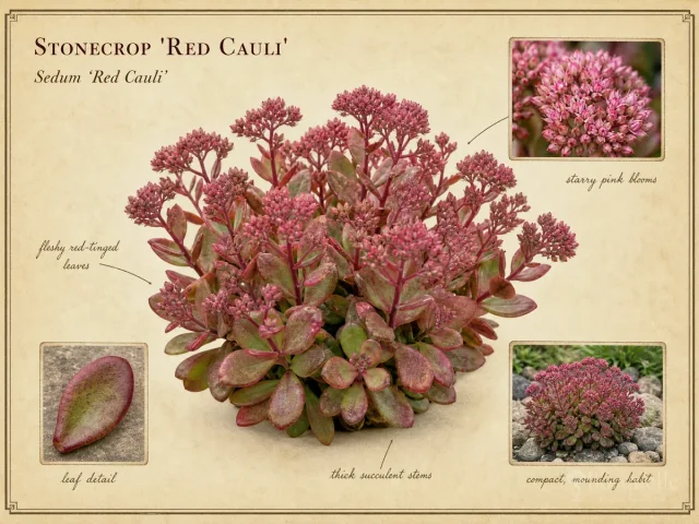 Stonecrop 'Red Cauli'