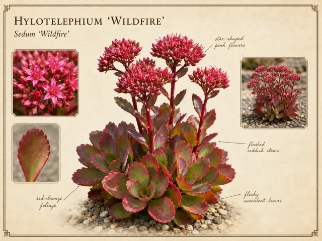 Hylotelephium 'Wildfire'