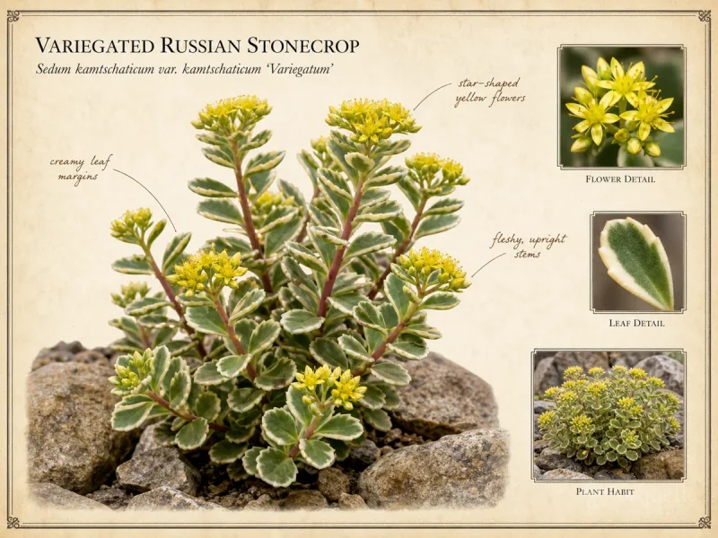 Variegated Russian Stonecrop