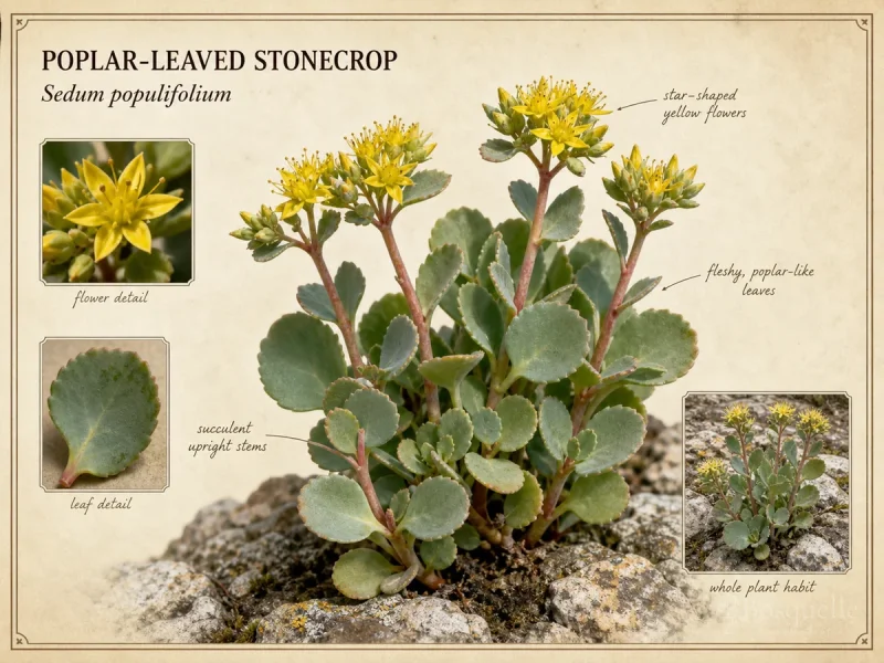 Poplar-Leaved Stonecrop