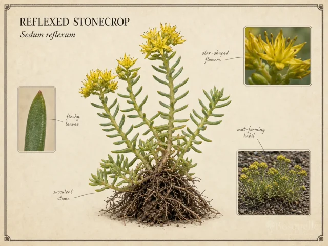 Reflexed Stonecrop (Sedum reflexum)
