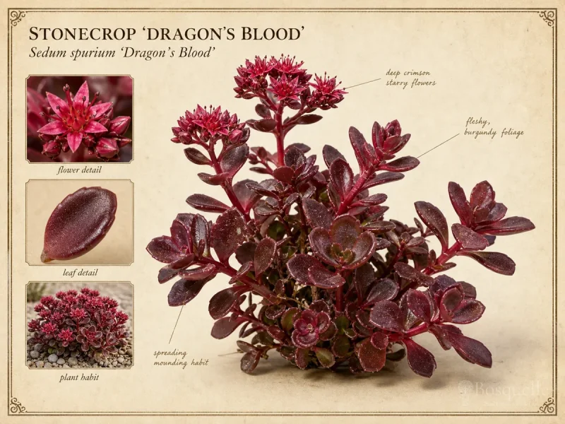 Stonecrop 'Dragon's Blood'