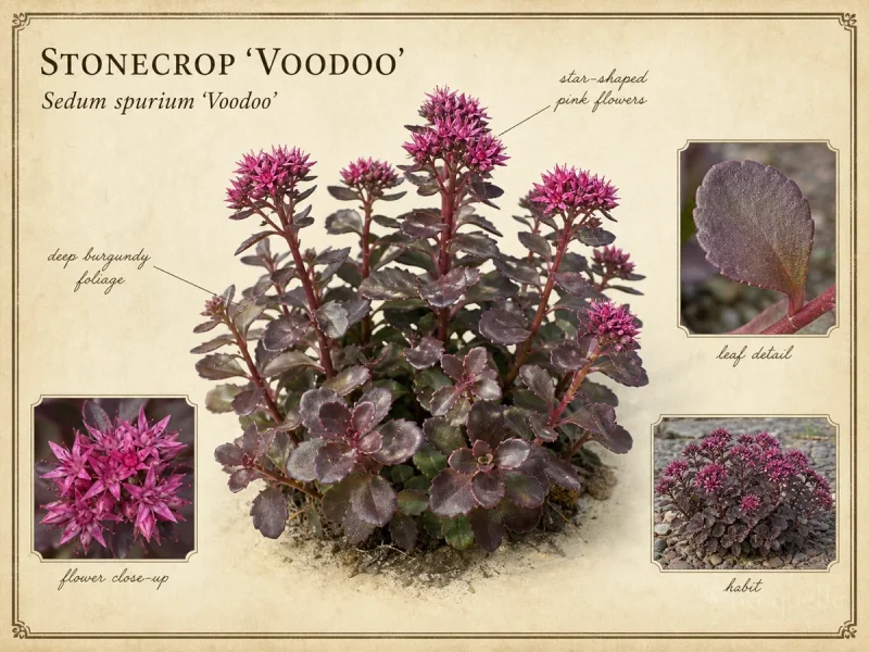 Stonecrop 'Voodoo'