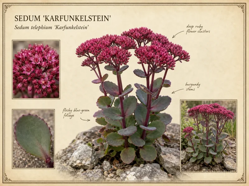 Sedum 'Karfunkelstein'