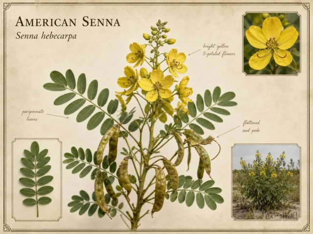 American Senna — Sow about an eighth of an inch deep