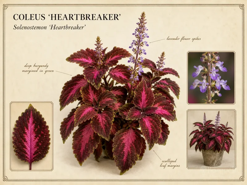 Coleus ‘Heartbreaker’ (Solenostemon ‘Heartbreaker’)
