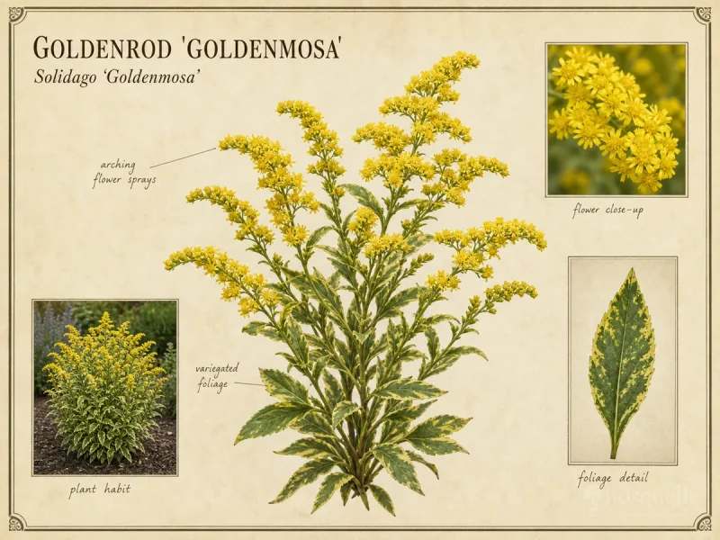 Goldenrod ‘Goldenmosa’ (Solidago ‘Goldenmosa’)