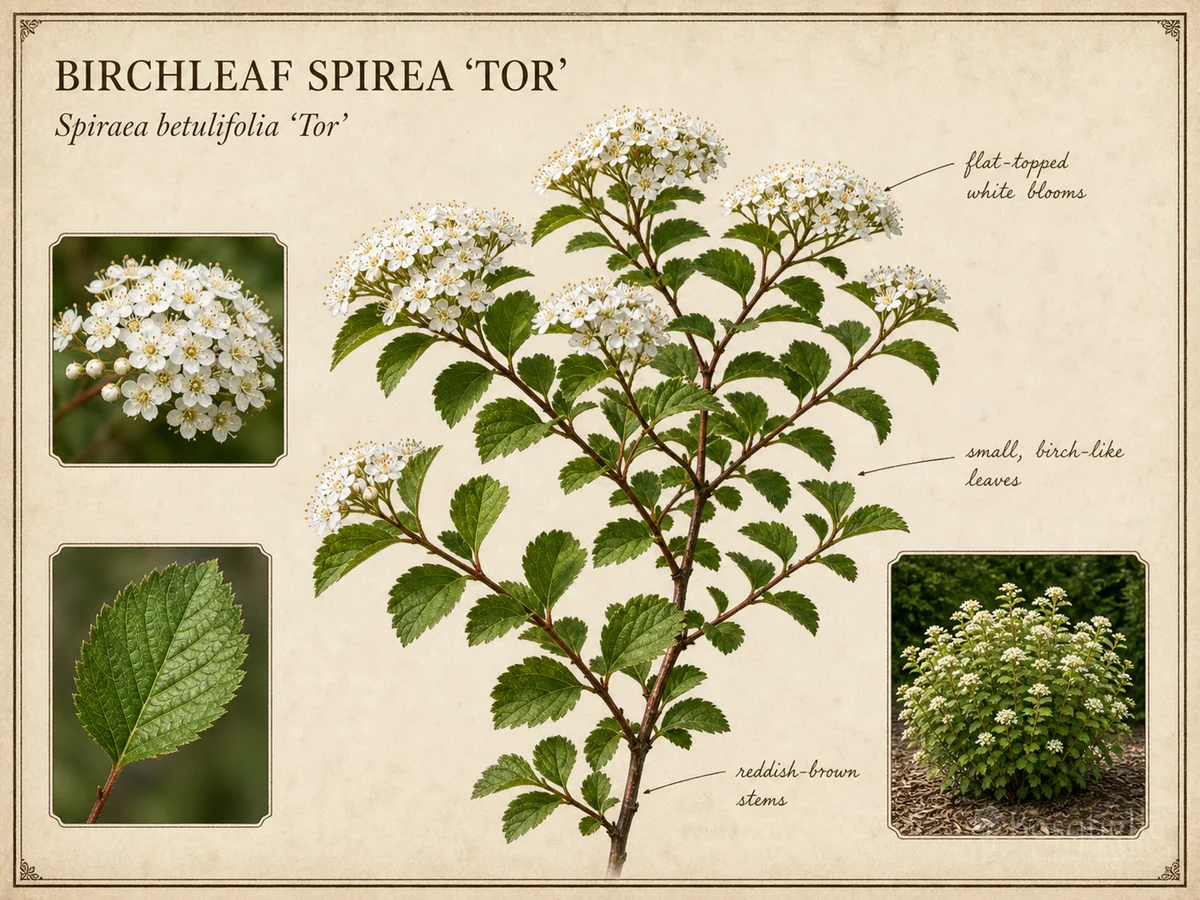 Birchleaf Spirea 'Tor'