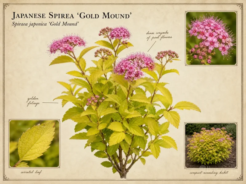 Japanese Spirea ‘Gold Mound’ (Spiraea japonica ‘Gold Mound’)