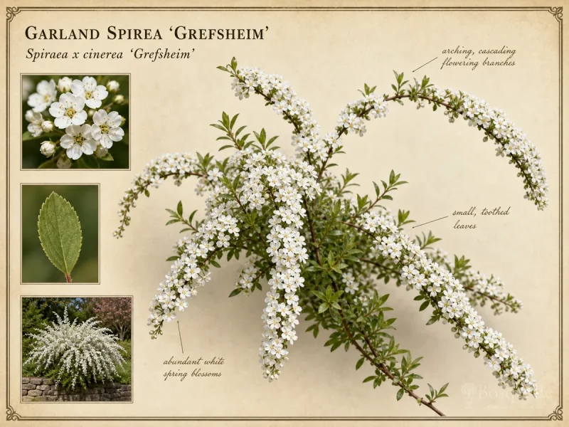 Garland Spirea ‘Grefsheim’ (Spiraea x cinerea ‘Grefsheim’)