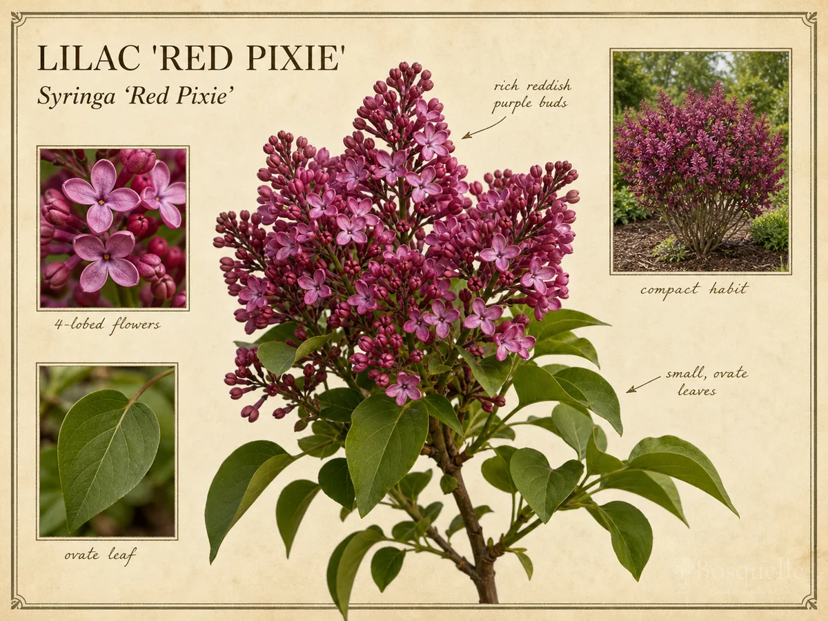 Lilac ‘Red Pixie’ (Syringa ‘Red Pixie’)