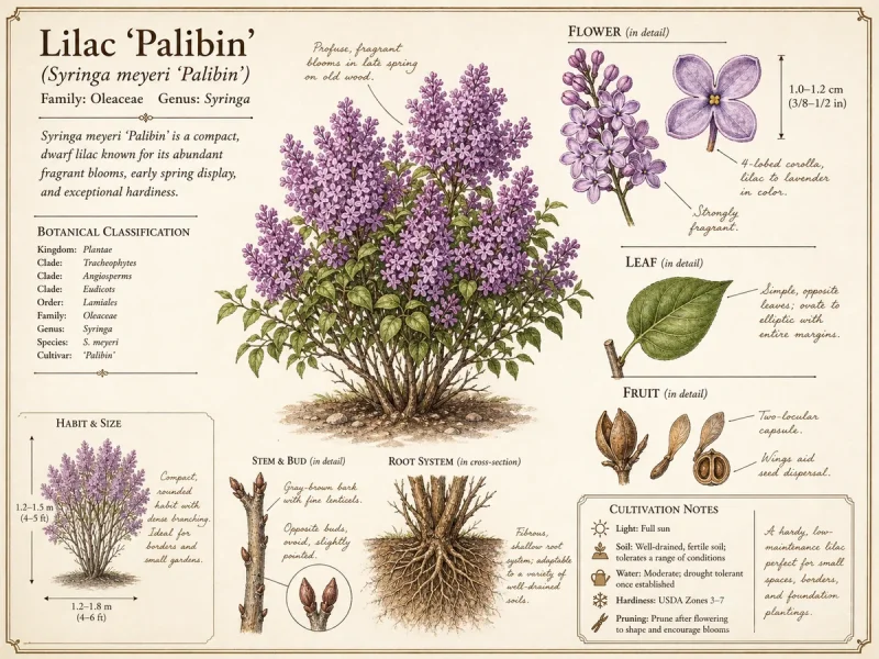 Lilac ‘Palibin’ (Syringa meyeri ‘Palibin’)