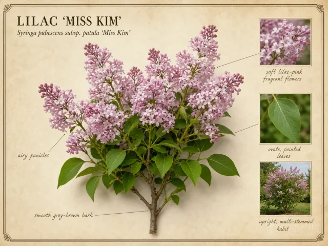 Lilac 'Miss Kim' — Fragrance and seating distance