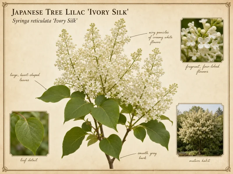 Japanese Tree Lilac ‘Ivory Silk’ (Syringa reticulata ‘Ivory Silk’)