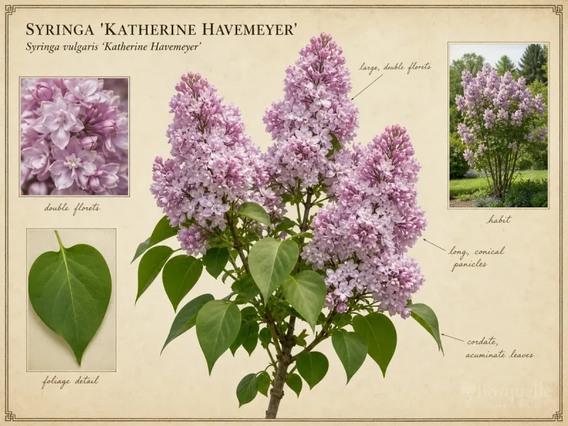 Syringa ‘Katherine Havemeyer’ (Syringa vulgaris ‘Katherine Havemeyer’)