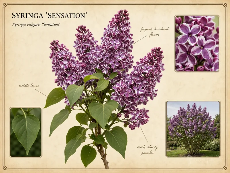 Syringa 'Sensation' — How to plant a lilac