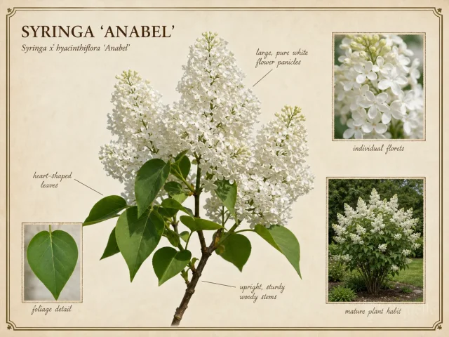 Syringa ‘Anabel’ (Syringa x hyacinthiflora ‘Anabel’)