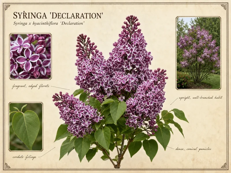 Syringa ‘Declaration’ (Syringa x hyacinthiflora ‘Declaration’)