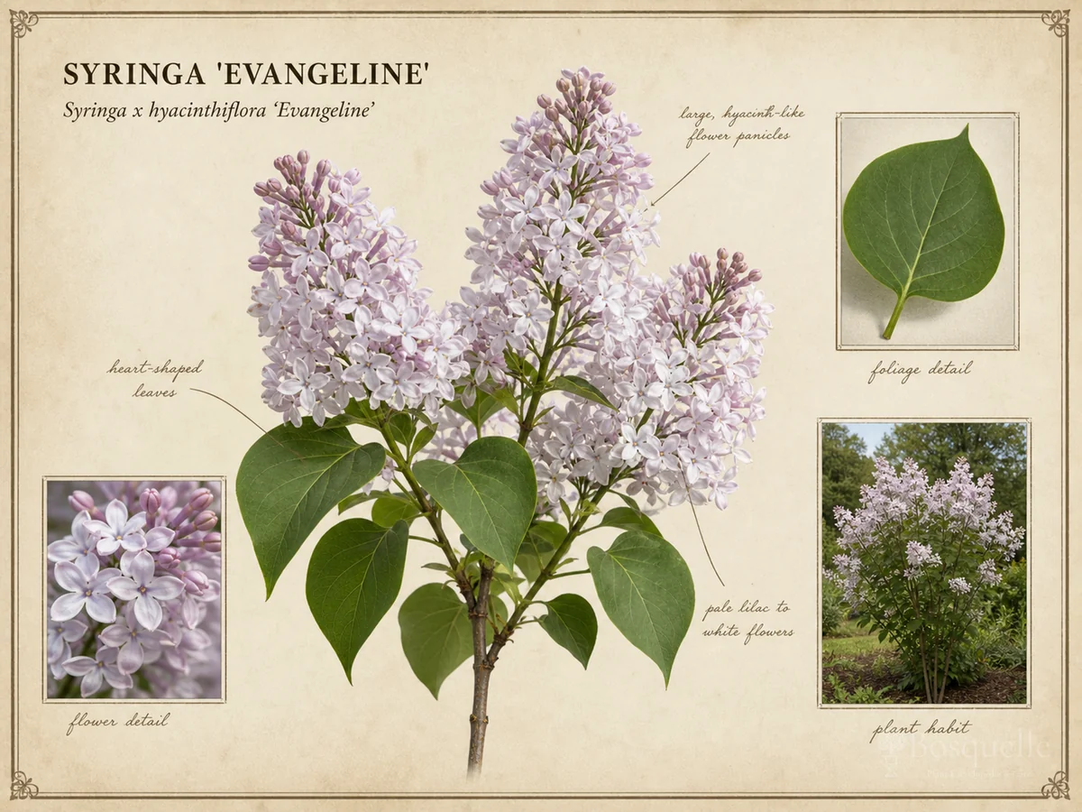 Syringa ‘Evangeline’ (Syringa x hyacinthiflora ‘Evangeline’)