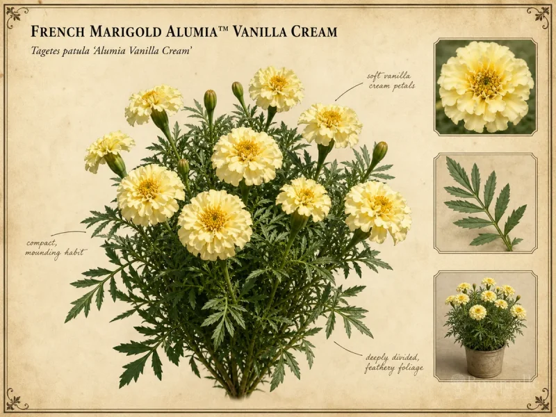 French Marigold Alumia™ Vanilla Cream