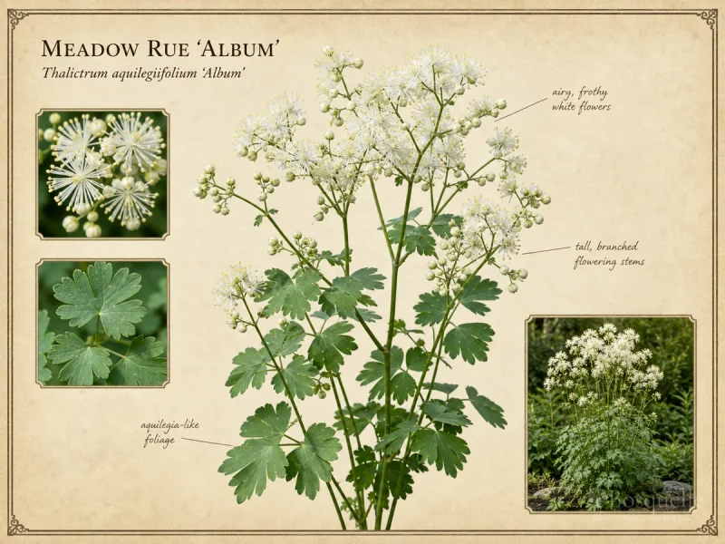 Meadow Rue ‘Album’ (Thalictrum aquilegiifolium ‘Album’)