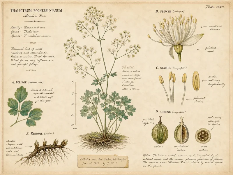 Meadow Rue (Thalictrum rochebrunianum)