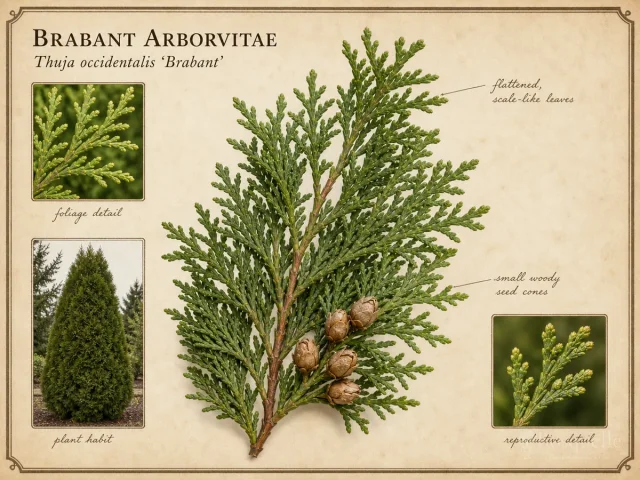 Brabant Arborvitae (Thuja occidentalis ‘Brabant’)