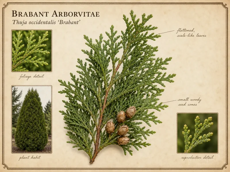 Brabant Arborvitae (Thuja occidentalis ‘Brabant’)