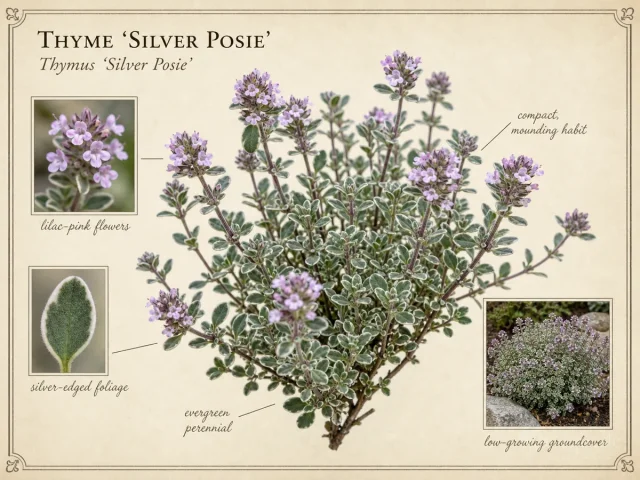 Thyme ‘Silver Posie’ (Thymus ‘Silver Posie’)