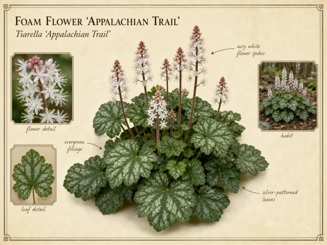 Foam Flower 'Appalachian Trail'