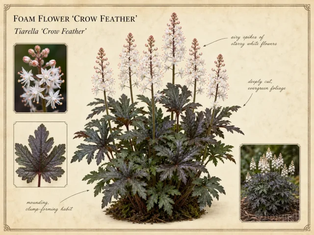Foam Flower 'Crow Feather'