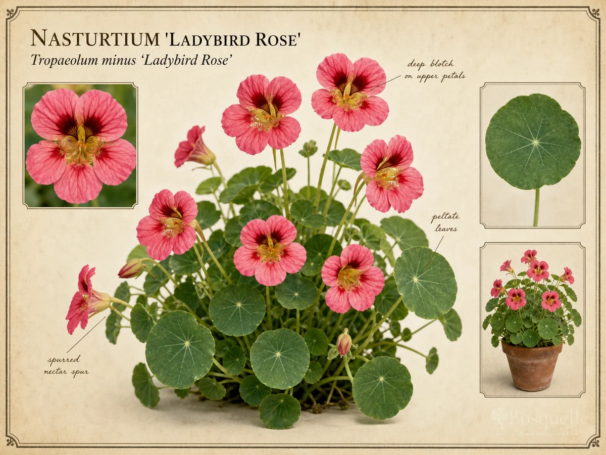 Nasturtium 'Ladybird Rose'