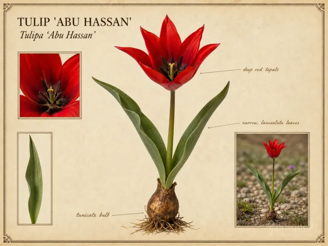 Tulip 'Abu Hassan'