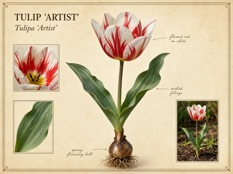 Tulip ‘Artist’ (Tulipa ‘Artist’)