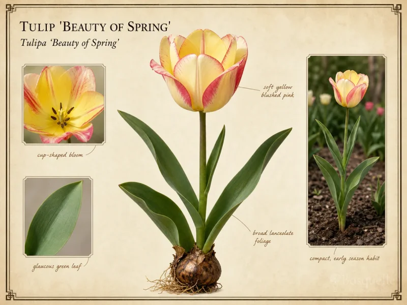Tulip ‘Beauty of Spring’ (Tulipa ‘Beauty of Spring’)