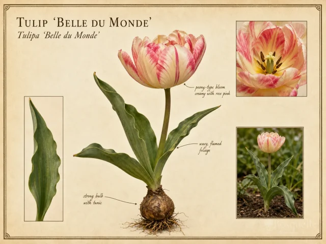 Tulip 'Belle du Monde'
