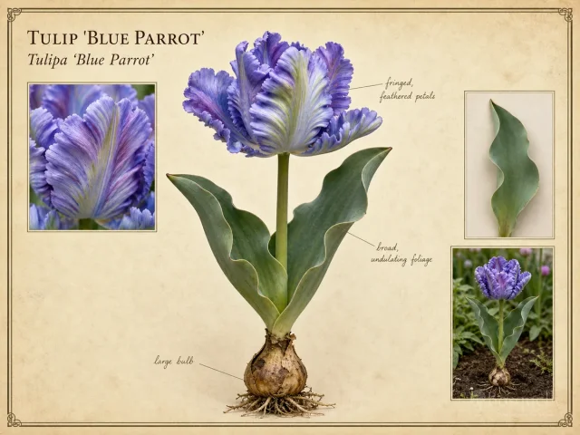 Tulip 'Blue Parrot'