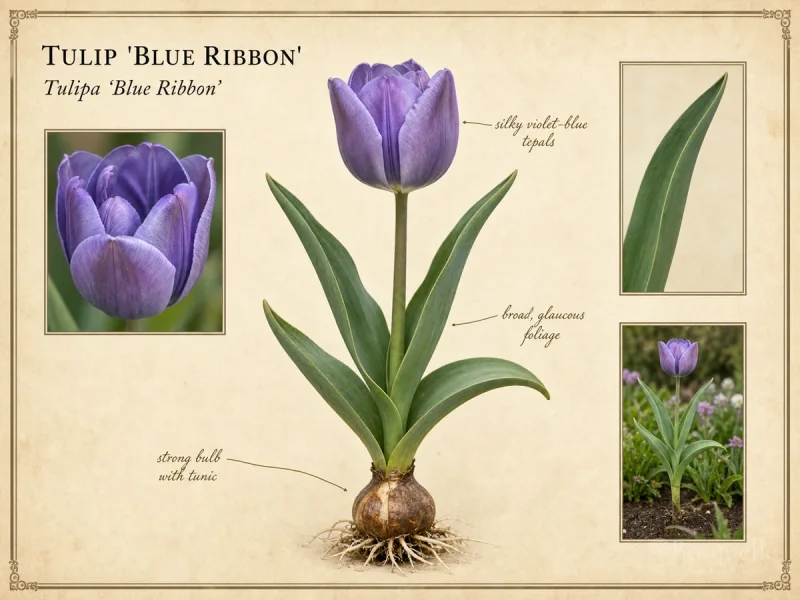Tulip ‘Blue Ribbon’ (Tulipa ‘Blue Ribbon’)