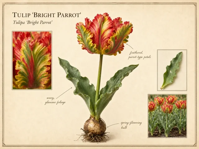 Tulip 'Bright Parrot'