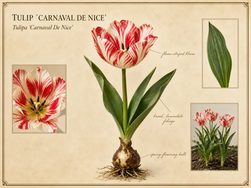 Tulip 'Carnaval De Nice'