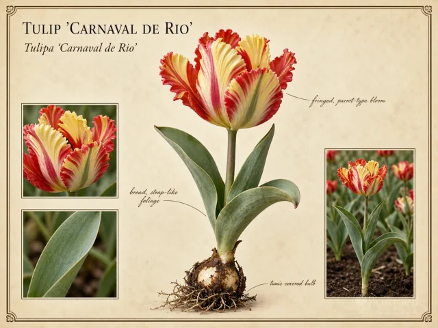 Tulip ‘Carnaval de Rio’ (Tulipa ‘Carnaval de Rio’)