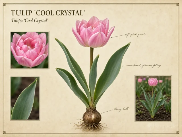 Tulip 'Cool Crystal'