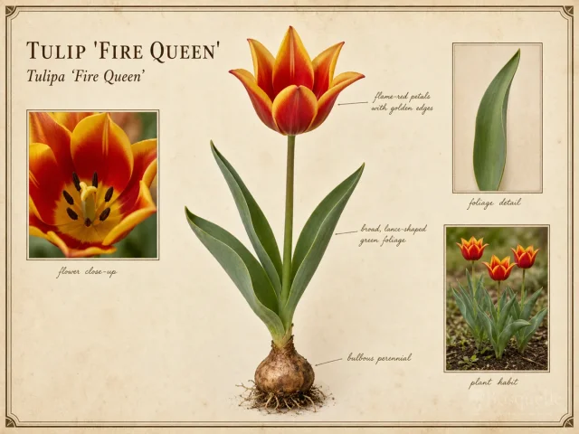 Tulip 'Fire Queen'